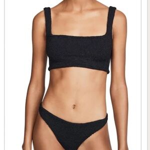Hunza G Xandra Bikini in Black - one size fits most